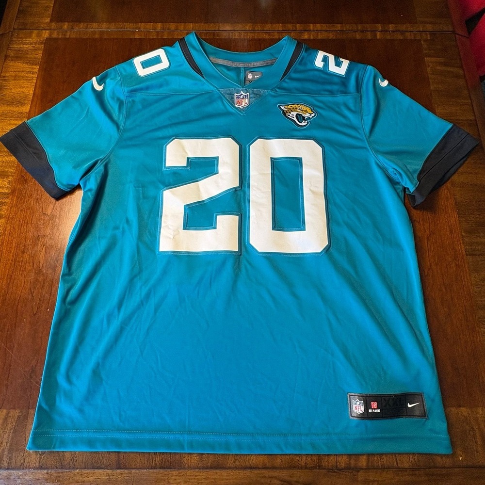 Nike Jacksonville Jaguars Jalen Ramsey #20 NFL On Field Jersey Teal XXL